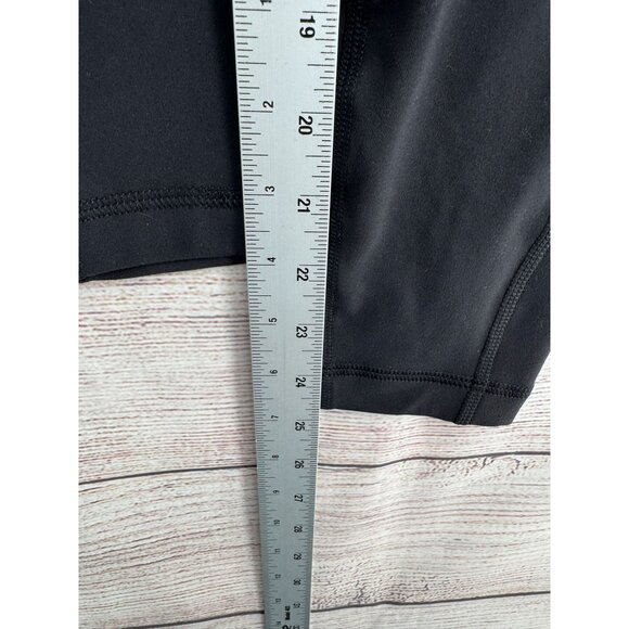 Yogalicious Tech Elastic Free High Waist Side Pocket 7/8 Legging Women's L Black - Picture 11 of 11